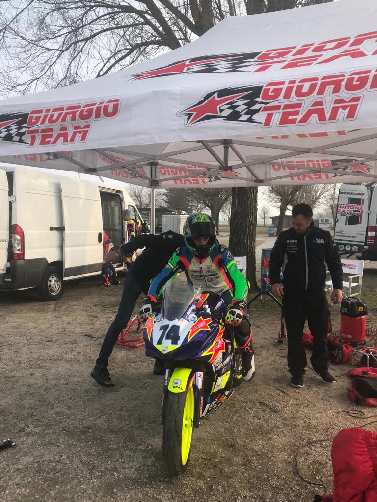 prove sul circuito di Pomposa