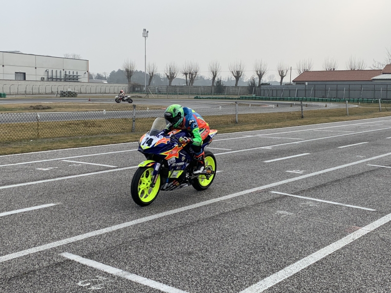 prove sul circuito di Pomposa