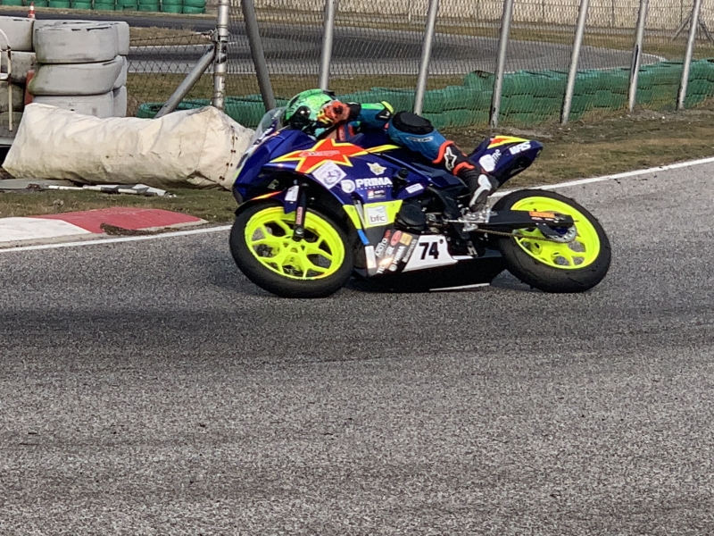 prove sul circuito di Pomposa
